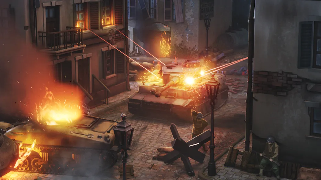 World War Armies: WW2 PvP RTS MOD APK — Много ресурсов — скриншот 4 World War Armies: WW2 PvP RTS MOD APK — Много ресурсов — скриншот 4
