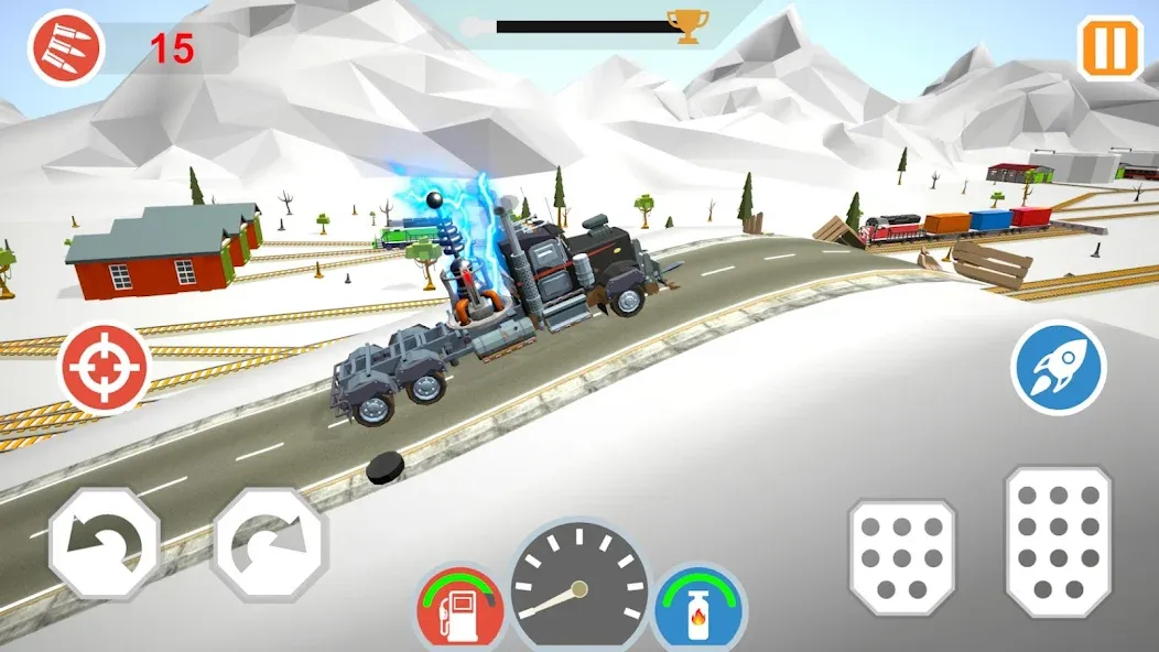 Скачать Zombie Cars Crush: Racing Die с модом — Много денег — скриншот 2