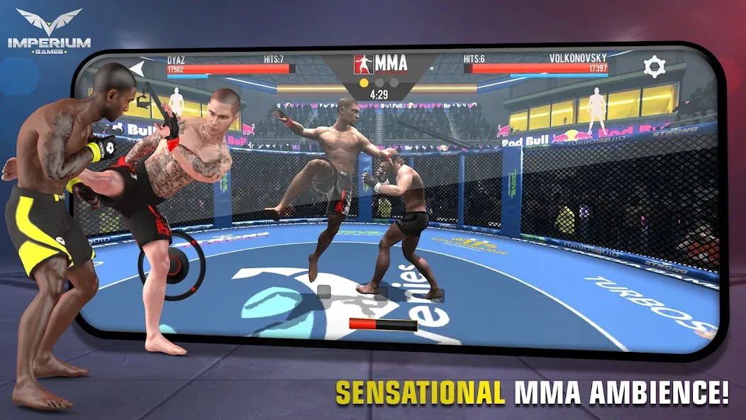 Взлом MMA Fighting Clash — Много денег — скриншот 3
