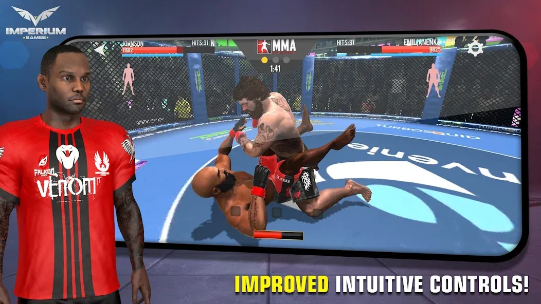 Взлом MMA Fighting Clash — Много денег — скриншот 5
