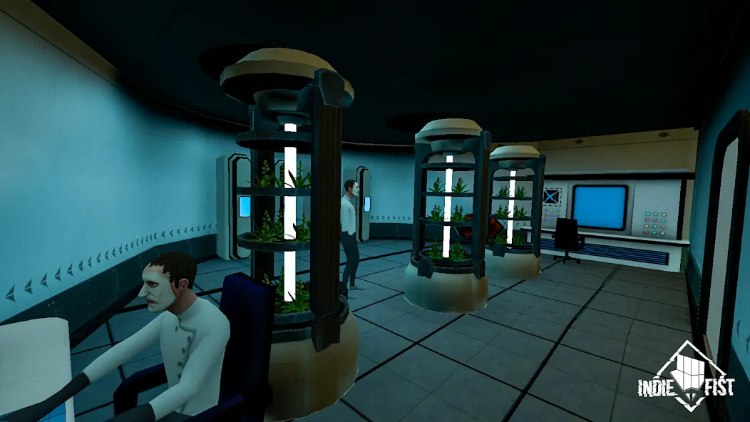 Smiling-X 2 : Horror Adventure MOD APK на Android — Много патронов и бессмертие — скриншот 4