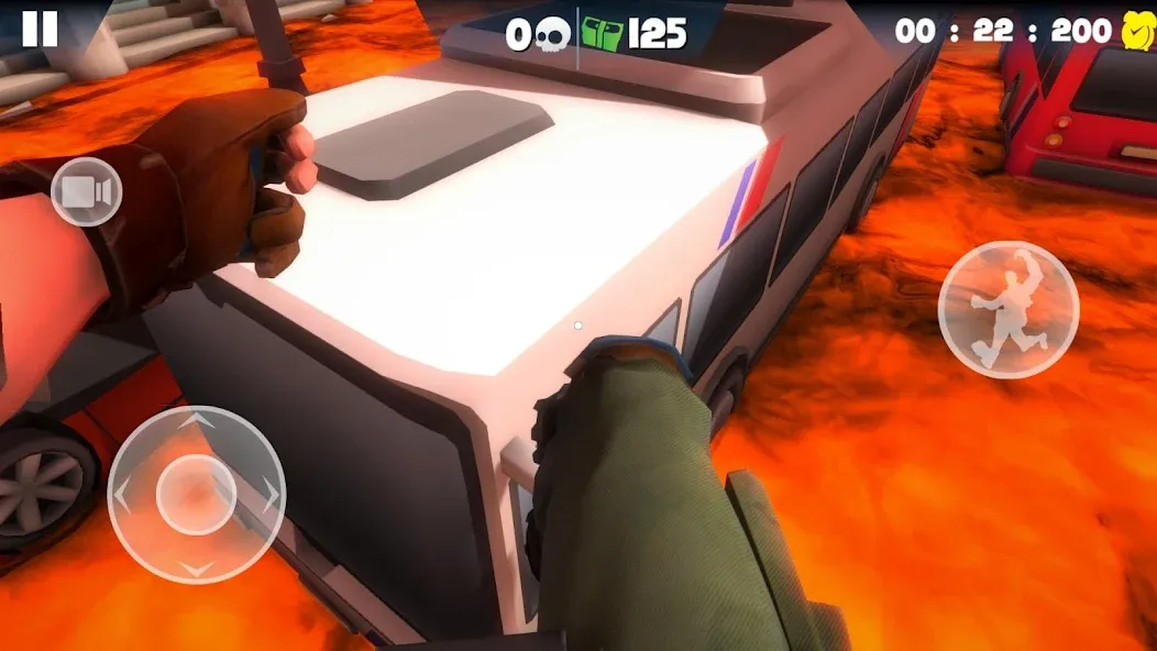 Взломанная Hot Lava Floor: Urban Escape на Андроид — Все открыто — скриншот 2