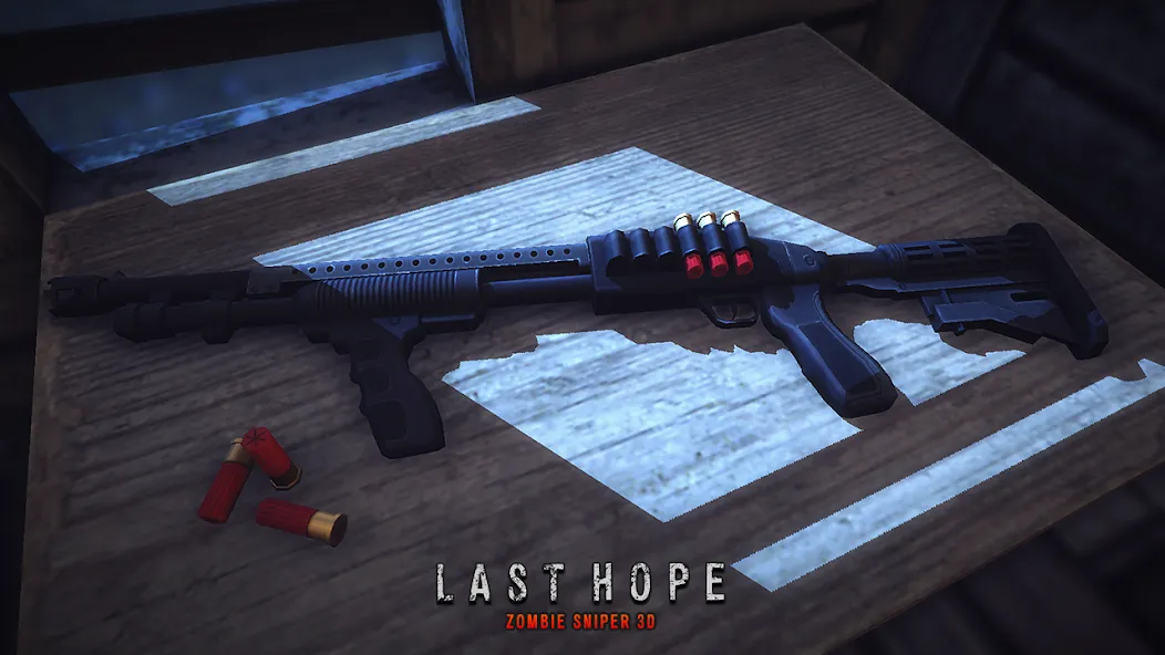 Last Hope - Zombie Sniper 3D на Андроид — Много денег и бесконечные патроны — скриншот 2