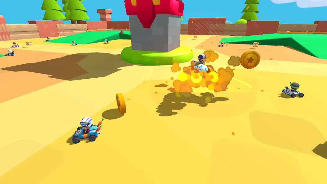 Kart Royale! — Мод: Много денег и все карты — скриншот 3 Kart Royale! — Мод: Много денег и все карты — скриншот 3