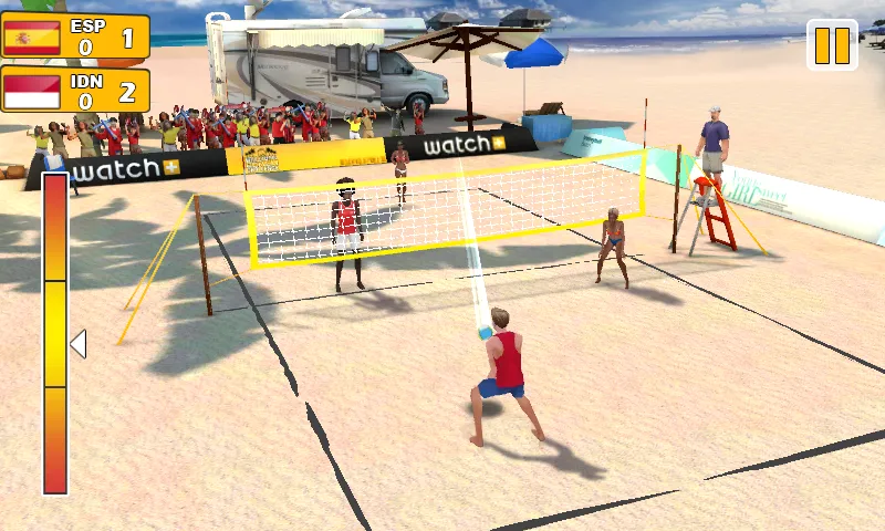Скачать Beach Volleyball 3D — Модификация Много денег — скриншот 2