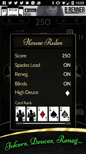 Скачать Black Spades - Jokers & Prizes — Модификация Много денег — скриншот 4