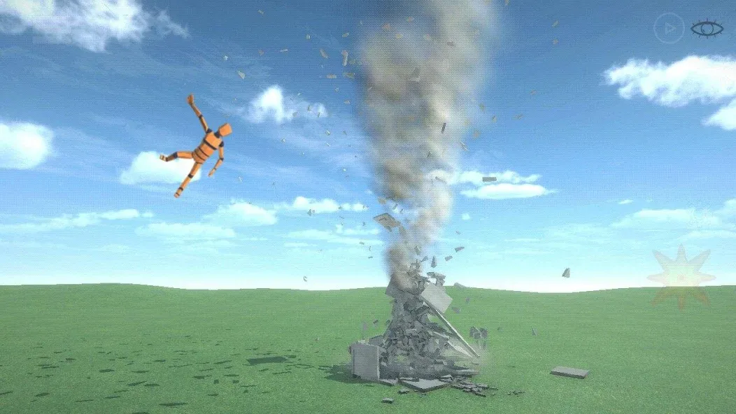 Destruction simulator sandbox Mod APK Много денег — Скачать на Андроид — скриншот 1