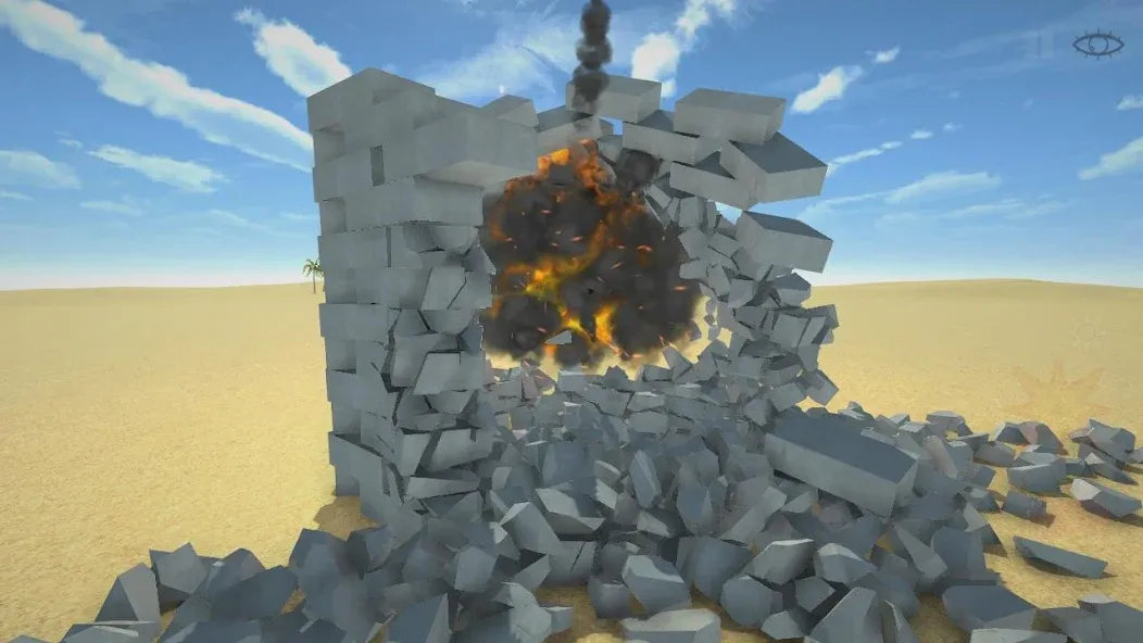 Destruction simulator sandbox Mod APK Много денег — Скачать на Андроид — скриншот 2