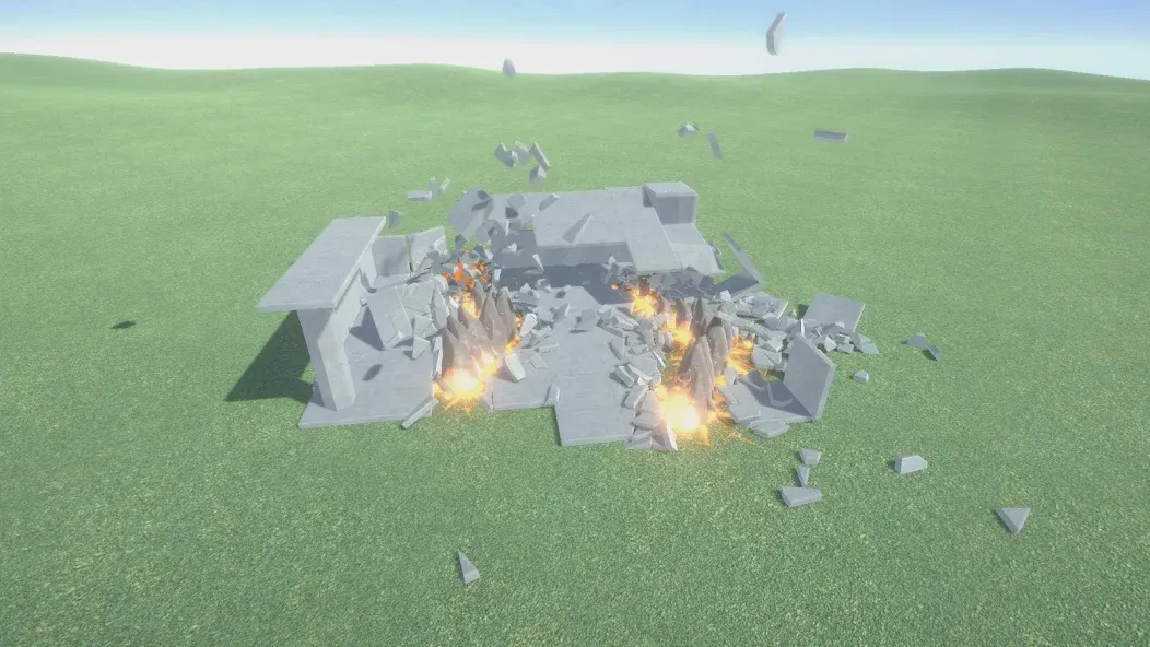 Destruction simulator sandbox Mod APK Много денег — Скачать на Андроид — скриншот 5