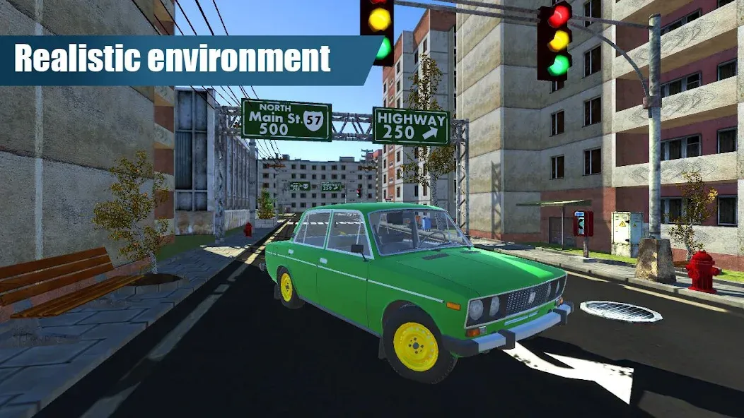 Russian Cars - USSR Version — Бесконечные деньги и все авто — скриншот 1