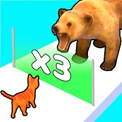 Скачать Cat Evolution (Мод: Много денег и кристаллы) на Андроид