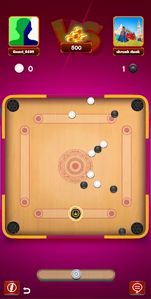 Скачать Carrom Board Clash : Pool game на телефон — Много денег — скриншот 3