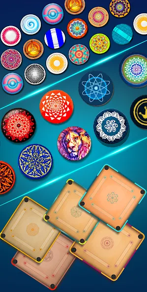 Скачать Carrom Board Clash : Pool game на телефон — Много денег — скриншот 5