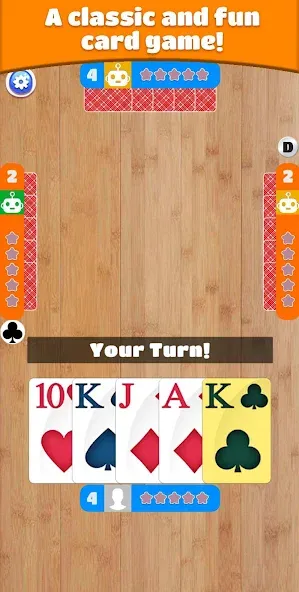 Euchre MOD — Все карты открыты на Андроид — скриншот 1
