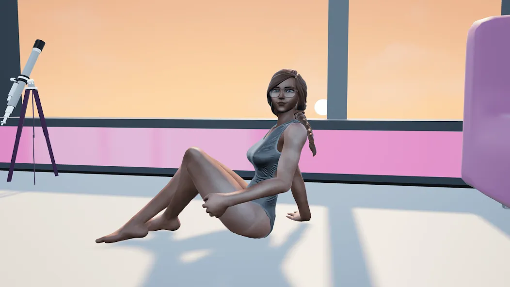3D Custom Wife на Андроид — Все разблокировано — скриншот 2