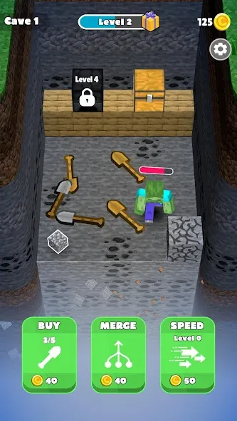 Bounce Miner — Много денег — скриншот 2