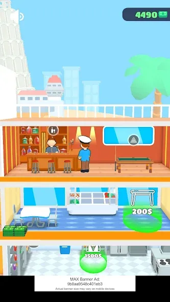 Cruise master на Андроид — Много денег — скриншот 4