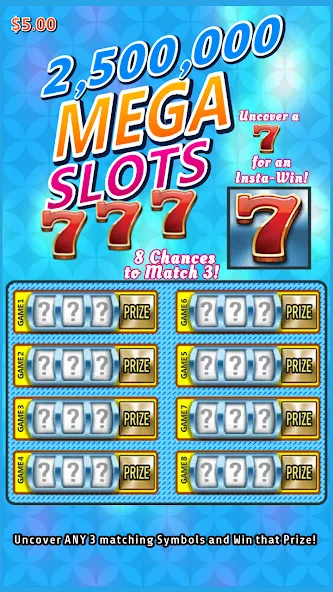 Взломанная Scratch Off Lottery Casino на Андроид — Много денег и без рекламы — скриншот 2 Взломанная Scratch Off Lottery Casino на Андроид — Много денег и без рекламы — скриншот 2
