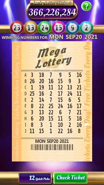 Взломанная Scratch Off Lottery Casino на Андроид — Много денег и без рекламы — скриншот 3 Взломанная Scratch Off Lottery Casino на Андроид — Много денег и без рекламы — скриншот 3
