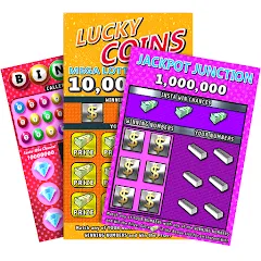Взломанная Scratch Off Lottery Casino на Андроид — Много денег и без рекламы