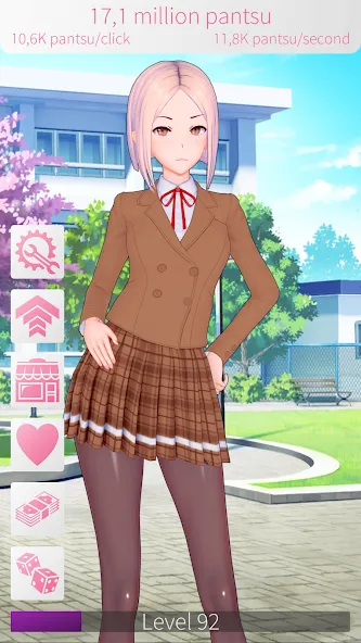 WAIFU CLICKER Sexy Anime Girls MOD APK — Много денег — скриншот 2 WAIFU CLICKER Sexy Anime Girls MOD APK — Много денег — скриншот 2