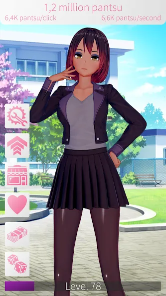 WAIFU CLICKER Sexy Anime Girls MOD APK — Много денег — скриншот 5
