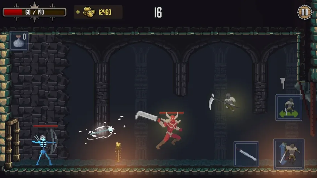 Deathblaze Action Platformer — Много денег — скриншот 4
