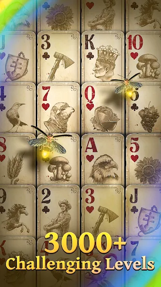 Скачать Solitaire Fairytale (Мод: Много золота и подсказок) на Андроид — скриншот 2 Скачать Solitaire Fairytale (Мод: Много золота и подсказок) на Андроид — скриншот 2
