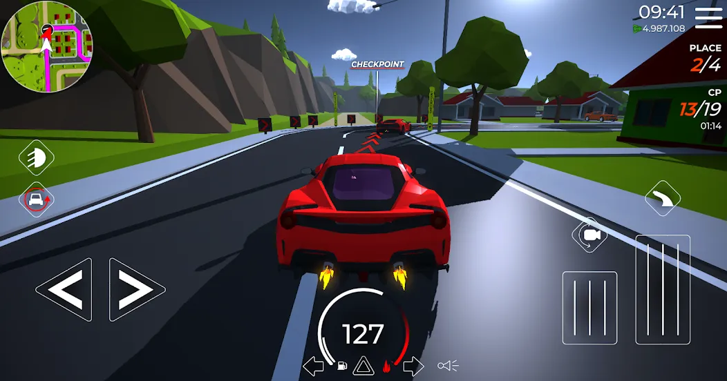 Cars LP – Extreme Car Driving на Андроид — Много денег — скриншот 1