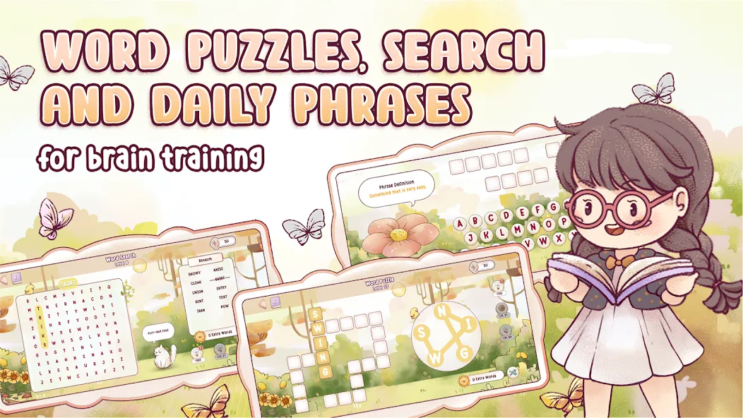 Скачать Ryahs Rhythm: Crossword Puzzle на Андроид — Все слова открыты — скриншот 1