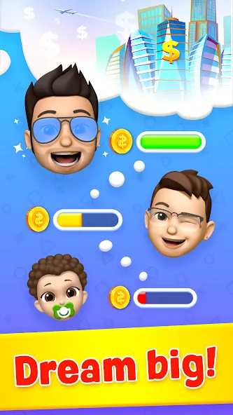 Age Sim: Adventure Living Mod APK Много денег — Скачать на Андроид — скриншот 3