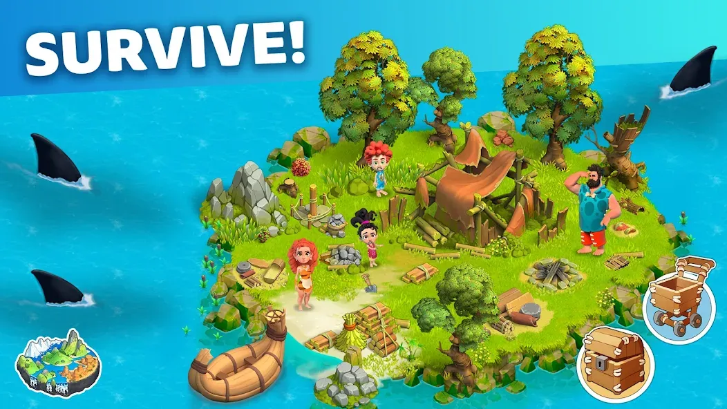 Family Island™ — Farming game — Много денег и энергии — скриншот 2