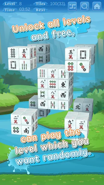 Stacker Mahjong 3D Mod APK Много денег — Скачать на Андроид — скриншот 3
