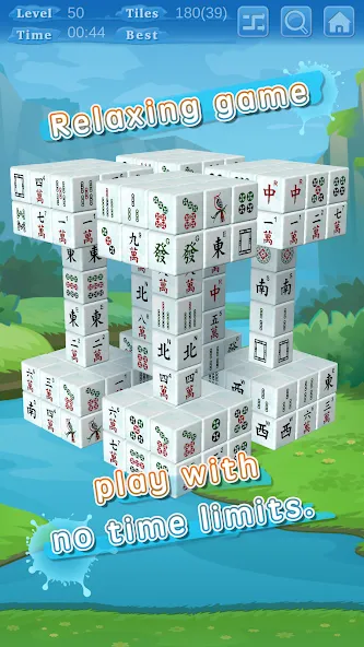 Stacker Mahjong 3D Mod APK Много денег — Скачать на Андроид — скриншот 4