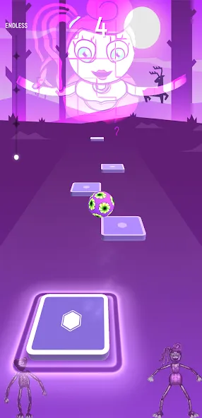 Скачать Mommy 3D Music Tiles Hop Game MOD APK — Много денег и без рекламы — скриншот 5