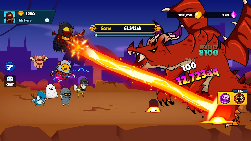 Mr Hero Mod APK Мод меню (все открыто) — Скачать на Андроид — скриншот 4