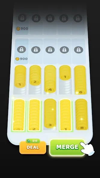Coin Sort MOD APK — Много денег — скриншот 3