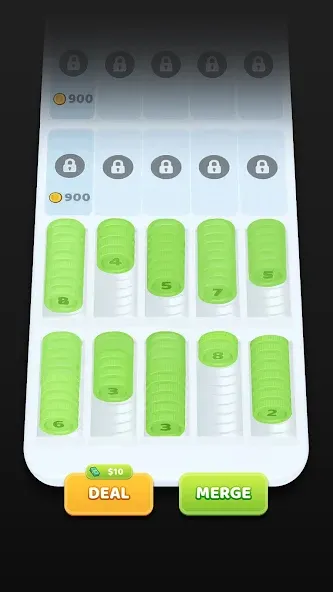 Coin Sort MOD APK — Много денег — скриншот 4