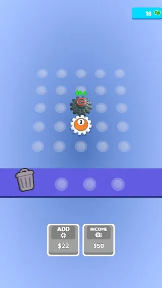 Gear Sort Puzzle MOD APK на Android — Взлом на много денег — скриншот 1