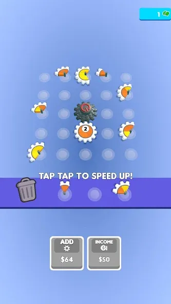 Gear Sort Puzzle MOD APK на Android — Взлом на много денег — скриншот 2