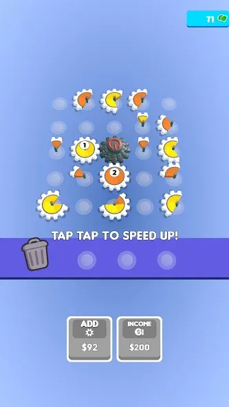 Gear Sort Puzzle MOD APK на Android — Взлом на много денег — скриншот 3