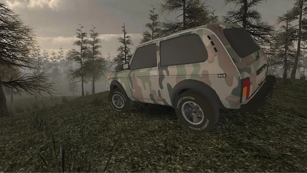 Скачать Forest Roads. Niva на Android — Много денег и всё открыто — скриншот 5