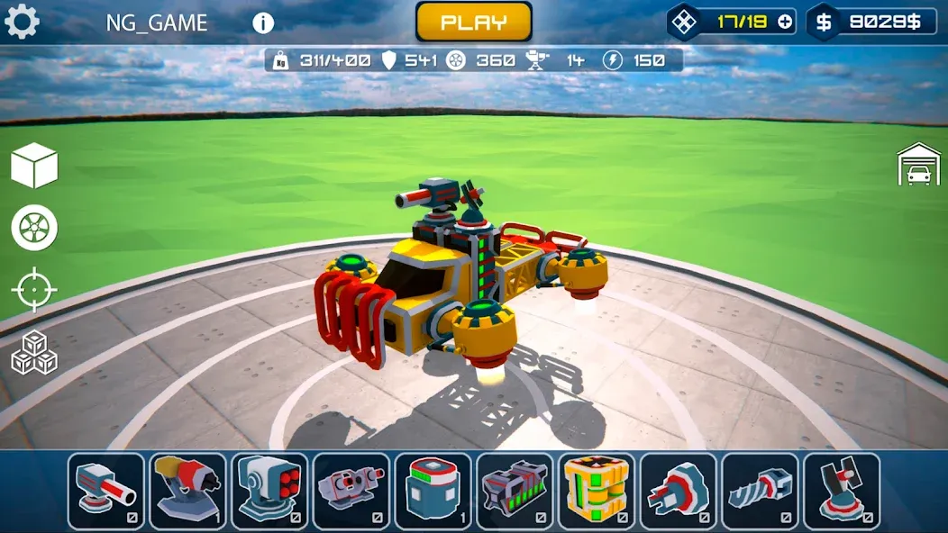 Скачать Block Tech : Sandbox Online — Модификация Много денег и свободные покупки — скриншот 2