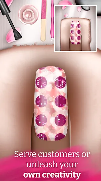 Скачать Nail Art Fashion Salon Game (Мод: Все открыто) на Андроид — скриншот 3 Скачать Nail Art Fashion Salon Game (Мод: Все открыто) на Андроид — скриншот 3