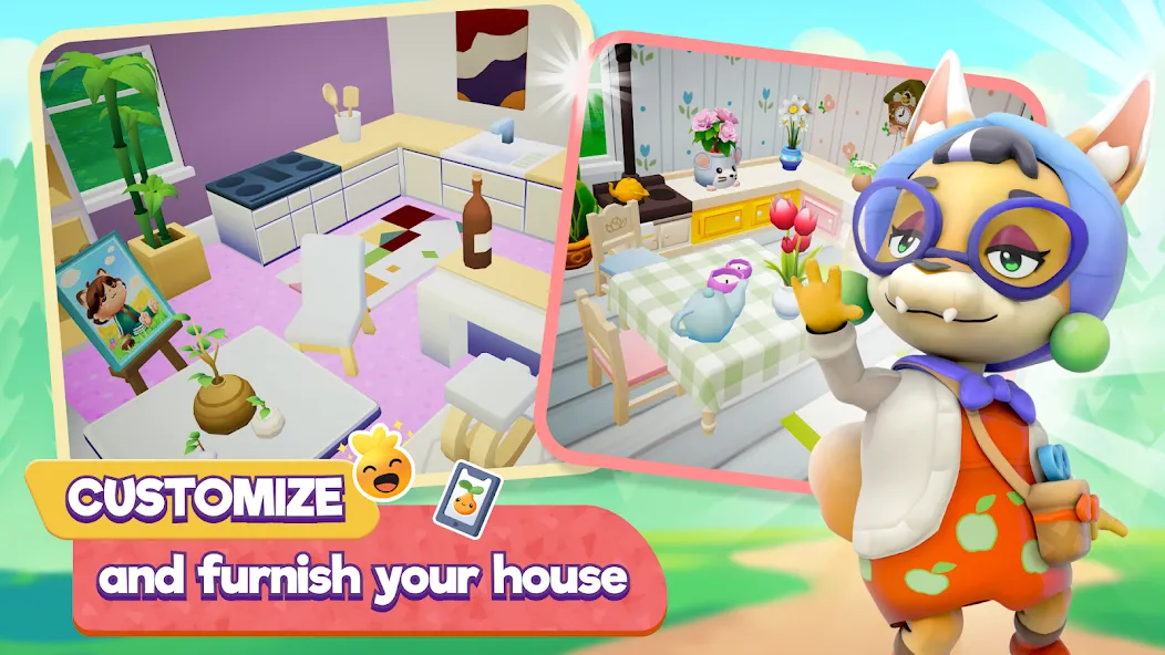 Скачать Sunshine Days - Build A Home — Модификация Много денег и ресурсов — скриншот 4