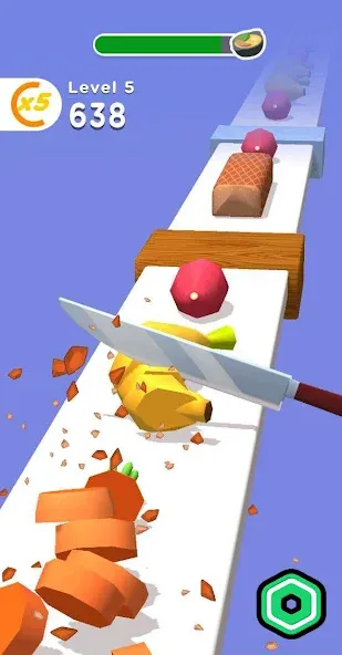 Скачать Super Slices Robux Roblominer (Мод: Много денег) на Андроид — скриншот 3