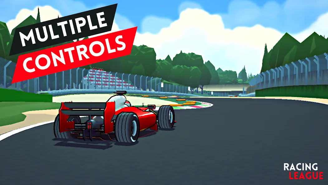 Скачать Racing League: 3D Race Offline — Модификация Много денег и всё открыто — скриншот 3