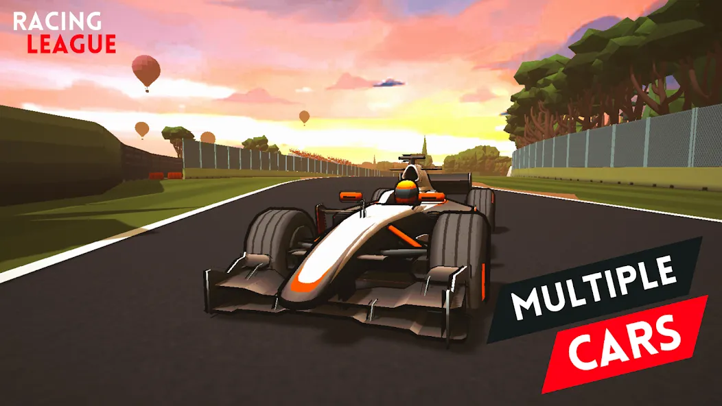 Скачать Racing League: 3D Race Offline — Модификация Много денег и всё открыто — скриншот 5