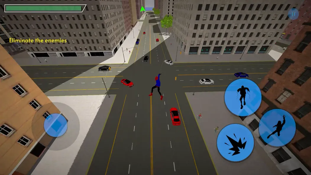 Spider Swinger Mod APK Много денег — Скачать на Андроид — скриншот 1 Spider Swinger Mod APK Много денег — Скачать на Андроид — скриншот 1