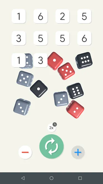 Just a Dice — Взломанная версия (Премиум функции разблокированы) — скриншот 3 Just a Dice — Взломанная версия (Премиум функции разблокированы) — скриншот 3